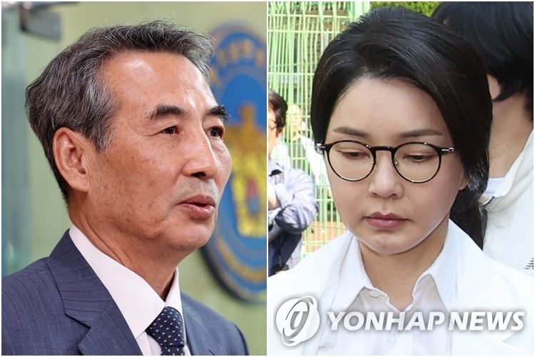 민중기 VS 김건희 (출처=연합뉴스)