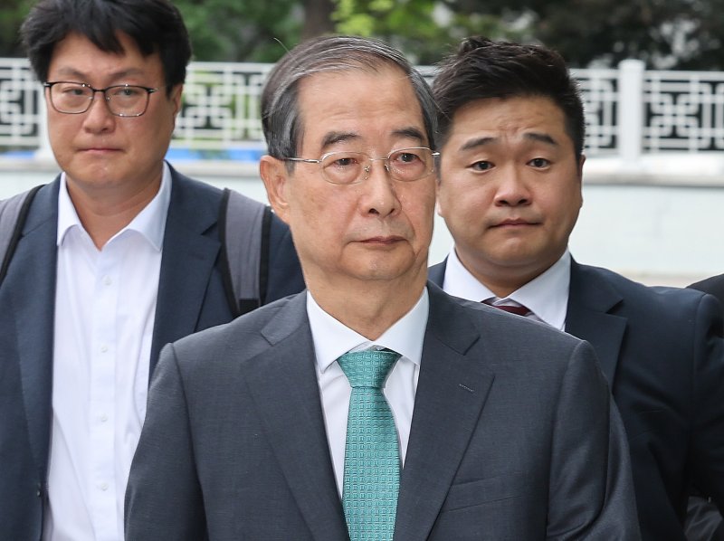 한덕수 전 국무총리가 2일 애니타임 카지노 조사를 받기 위해 서울 서초구 서울고검 청사로 출석하고 있다. 2025.7.2/뉴스1 ⓒ News1 이동해 기자
