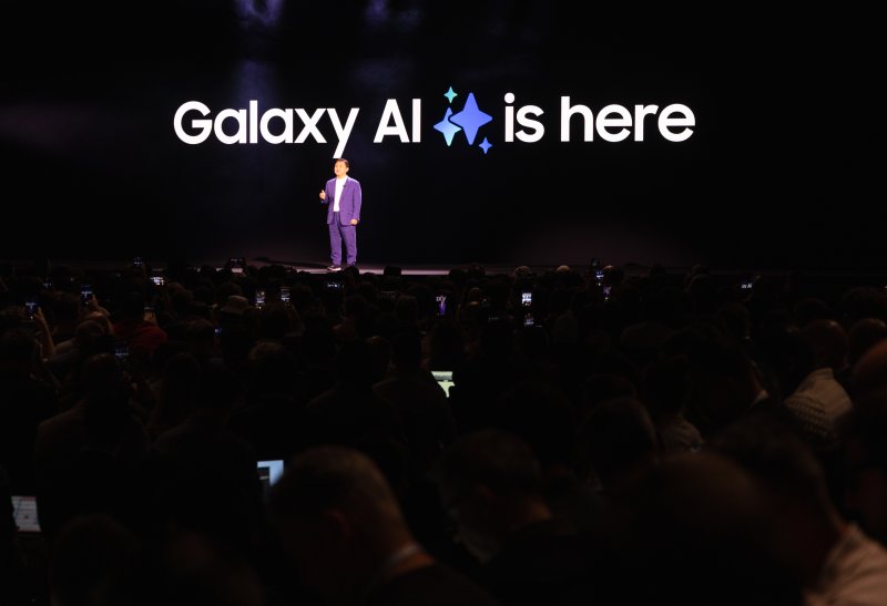 프랑스 파리 ‘카루젤 뒤 루브르’ 전시관에서 열린 삼성전자 ‘갤럭시 언팩 2024’ 행사 2024.7.11/뉴스1 ⓒ News1 이준성 기자