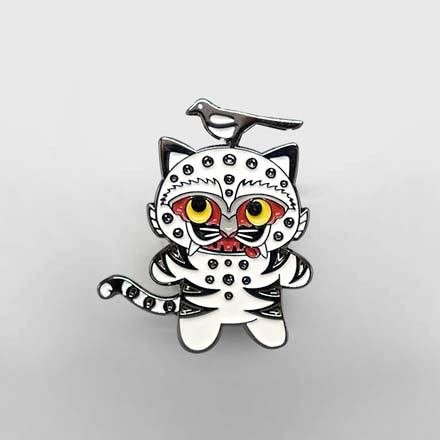 '까치 호랑이 배지'. 국립중앙박물관 제공