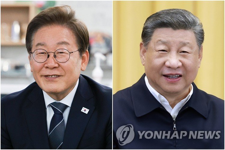 이재명 대통령(왼쪽)과 시진핑 중국 국가주석 (출처=연합뉴스)