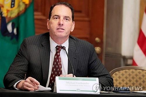 마이클 폴켄더 미 바카라사이트 윈윈 부장관 (출처=연합뉴스)