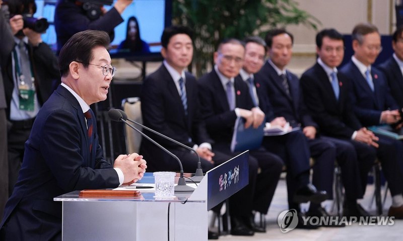 이재명 대통령, 취임 30일 기자회견 (출처=연합뉴스)