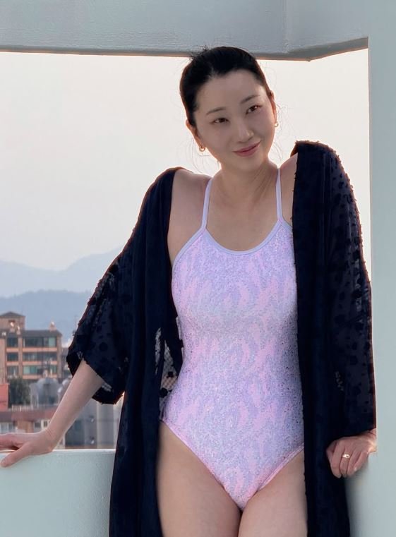 장윤주, 수영복 입고 '완벽 비율' 자태