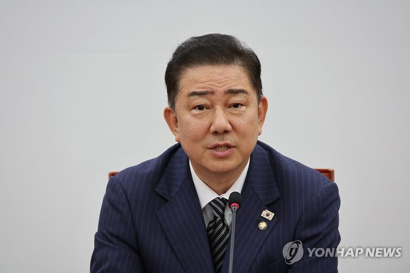 발언하는 김병기 당대표 직무대행 (출처=연합뉴스)
