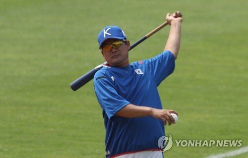 국가대표 코치로 아시안게임에 참가한 이종범 코치 (출처=연합뉴스)