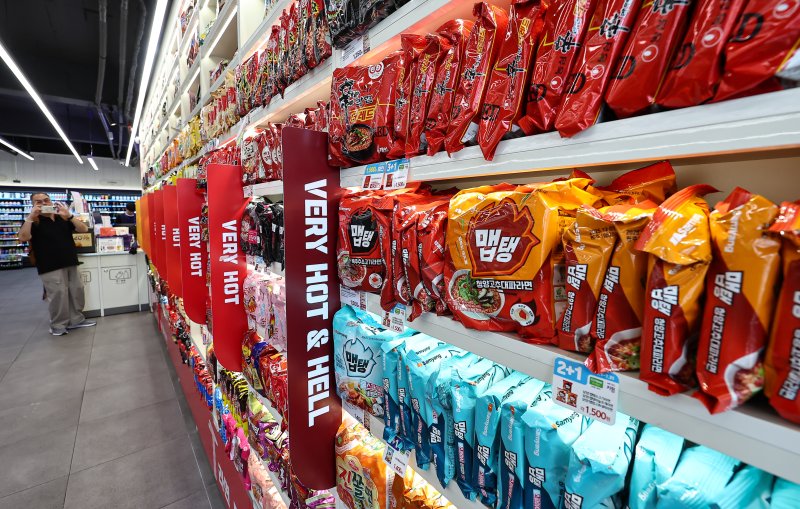 'K라면 더 타오른다'..삼양·농심·오뚜기·팔도, '생산늘리기' 글로벌 경쟁