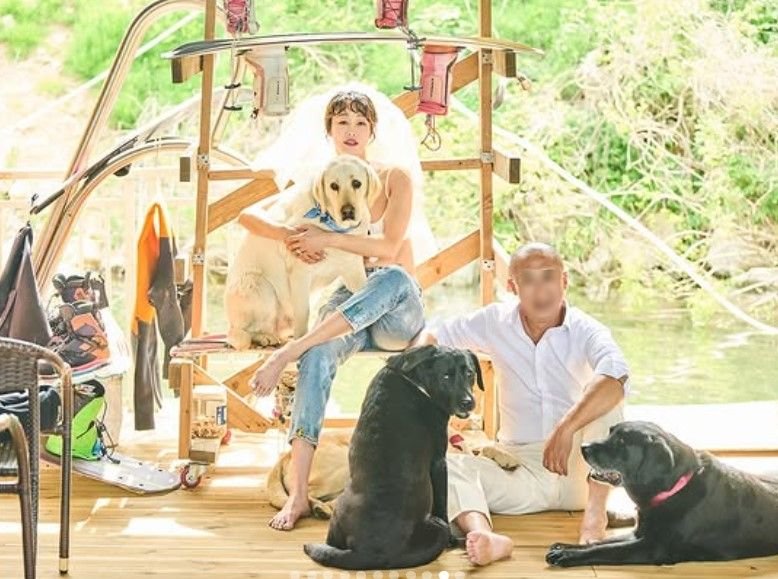 최여진, ♥돌싱 김재욱과 웨딩화보…"영화같은 장면"