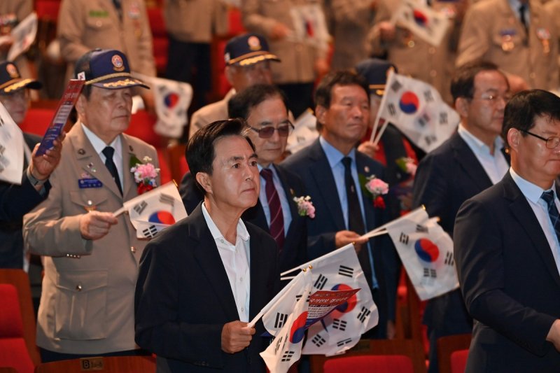 대한민국월남전참전자회 충남도지부창립 제16주년 기념식 (출처=연합뉴스)