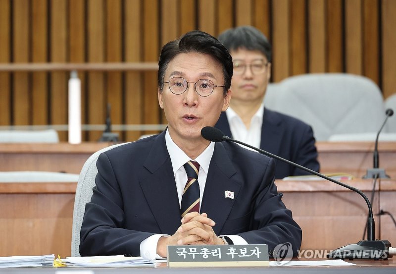 발언하는 김민석 국무총리 후보자 (출처=연합뉴스)