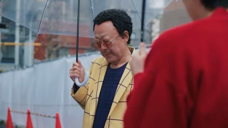 두목 원장 선생님 실사화. (사진=일본 코카콜라 유튜브 채널 캡처) *재판매 및 DB 금지