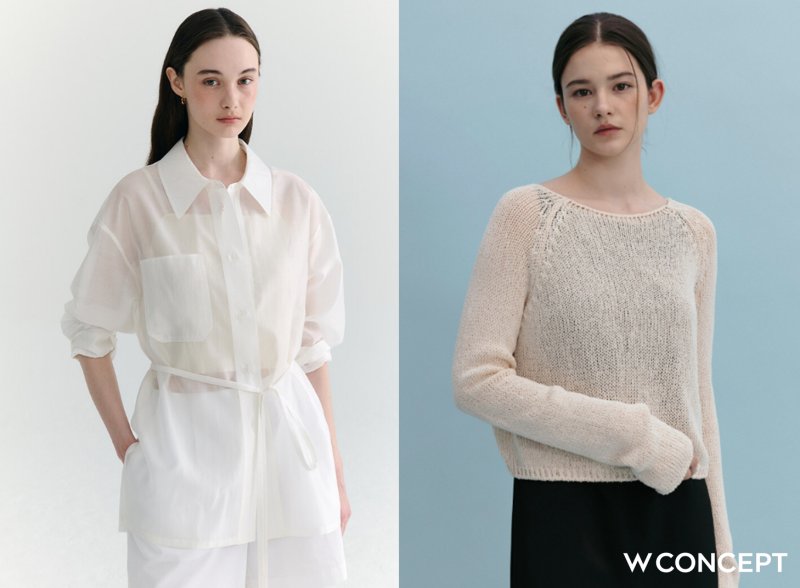 [서울=뉴시스] W컨셉 프론트로우, 망고매니플리즈(사진=W컨셉 제공) *재판매 및 DB 금지