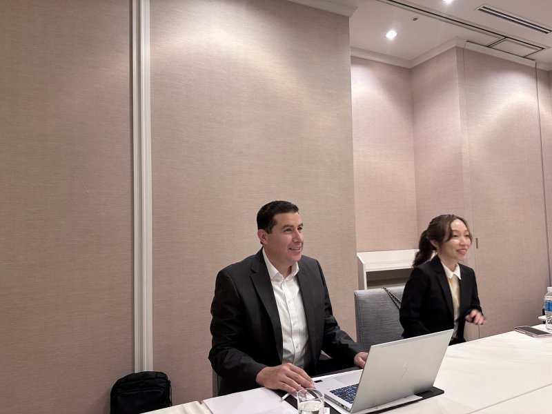 [도쿄=뉴시스]전병훈 기자 = 지난달 30일 일본 도쿄에서 프란시스코 메디나(Francisco Medina) 아마존 재팬 셀러 서비스 디렉터와 인터뷰한 모습 *재판매 및 DB 금지