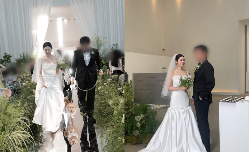 서동주, 4살 연하 ♥남편과 결혼…선남선녀 비주얼
