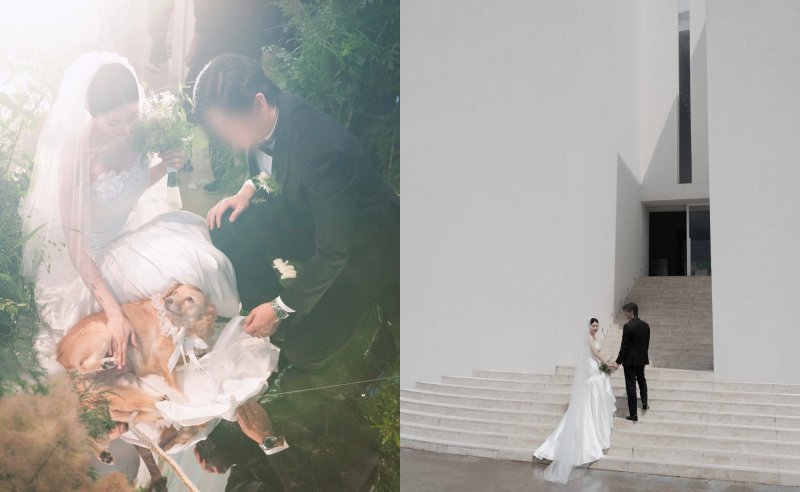서동주, 4살 연하 ♥남편과 결혼…선남선녀 비주얼