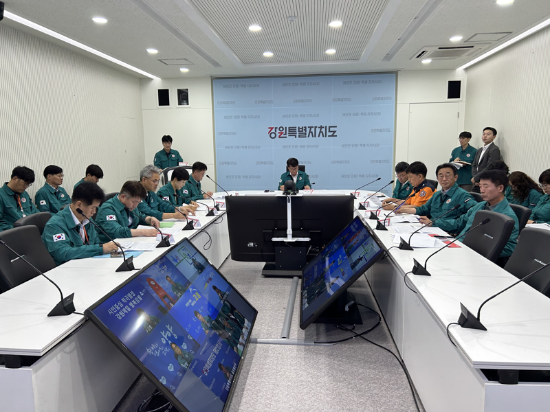 강원자치도 긴급 폭염 대책회의 개최... 분야별 대응체계 점검