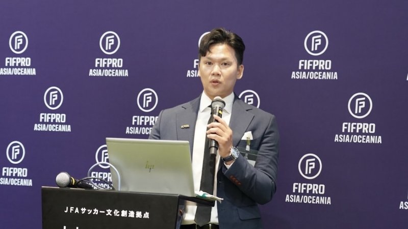 [서울=뉴시스]한국프로축구선수협회 김훈기 사무총장. (사진=한국프로축구선수협회 제공)
