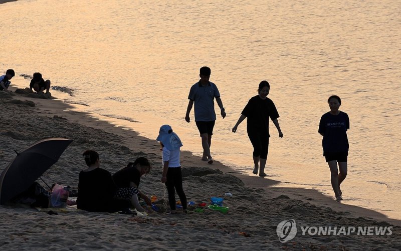 강릉의 잠 못 드는 밤 (출처=연합뉴스)