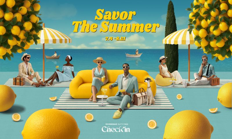 에볼루션 바카라의 정기 에볼루션 바카라 'SAVOR THE SUMMER' 광고 이미지 / 에볼루션 바카라 제공