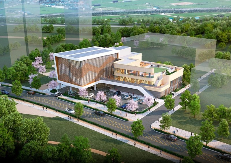 문화체육시설 조감도.(과천시 제공)