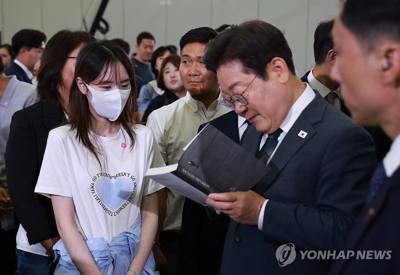 충청 간담회 마친 이재명 대통령 (출처=연합뉴스)