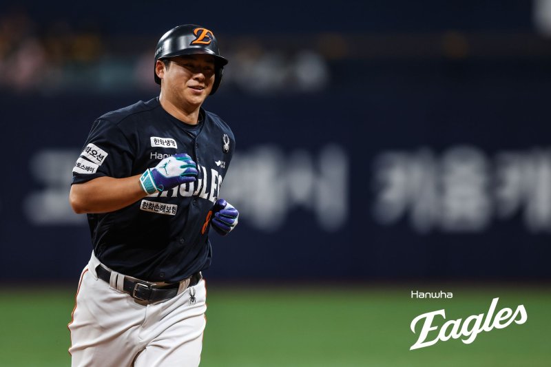 [서울=뉴시스] 프로야구 한화 이글스의 노시환. (사진 = 한화 이글스 제공) *재판매 및 DB 금지