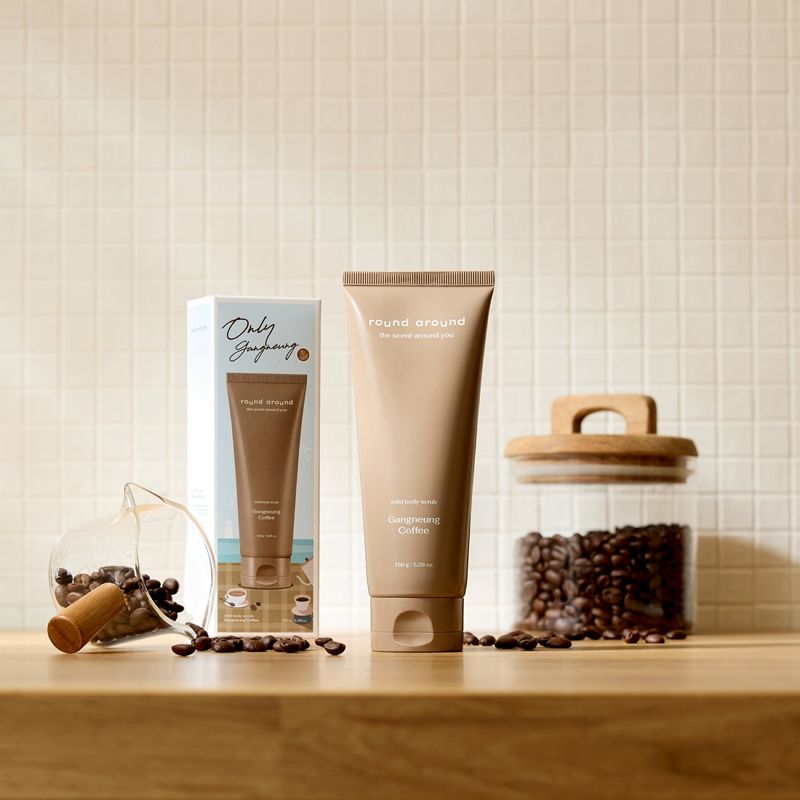 라운드어라운드 마일드 바디스크럽 강릉 커피. 올리브영 제공