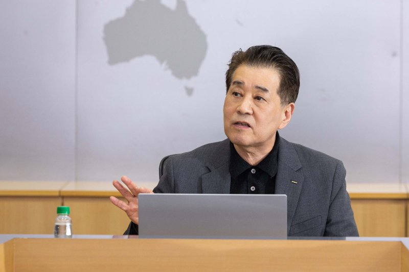 [브랜드토토] 장인화 포스코그룹 회장이 지난 27일 서울 강남 포스코센터에서 열린 그룹 기술전략회의를 주재하고 있다. (사진=포스코홀딩스 제공) 2025.3.28. photo@newsis.com *재판매 및 DB 금지