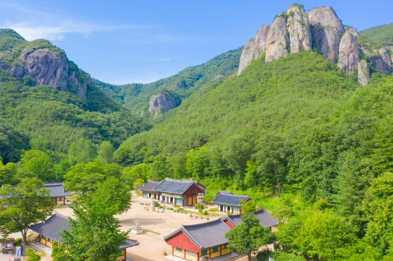 [청송=뉴시스] 주왕산국립공원 천년고찰 대전사. (사진=대전사 제공) 2025.07.06. photo@newsis.com *재판매 및 DB 금지