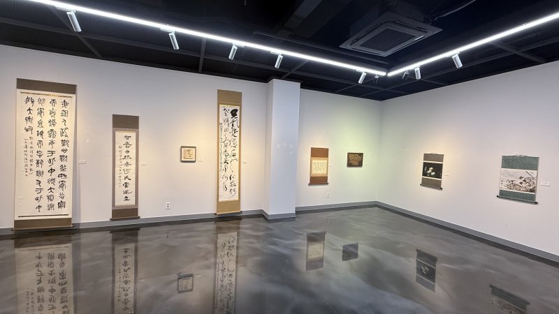 [대구=뉴시스] 대구 서구서화작가회전 전시장 전경. (사진=대구 서구문화회관 제공) 2025.07.06. photo@newsis.com *재판매 및 DB 금지