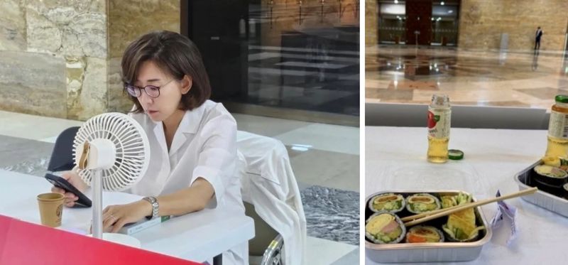 나경원 "농성에 단식이랑 삭발만 있나"…'웰빙농성' 지적에 내놓은 해명