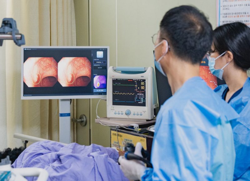 [서울=뉴시스] AI 메디테크 전문기업 웨이센은 전주예수병원에 AI 위, 대장 내시경 '웨이메드 엔도'를 공급한다고 밝혔다. (사진=웨이센 제공) 2024.06.14. photo@newsis.com *재판매 및 DB 금지