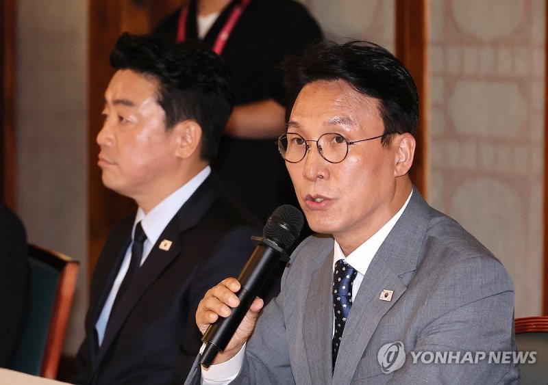 김민석 총리, 고위당정협의회 발언 (출처=연합뉴스)