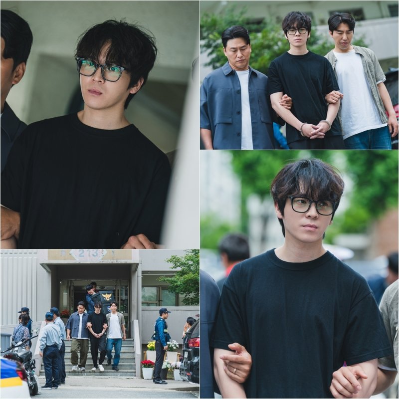 '살롱드홈즈' 이재균이 연쇄살인마 리본맨? 경찰 연행 포착 '충격'