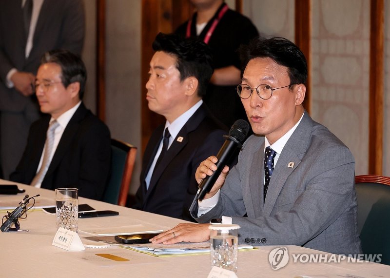 고위당정협의회, 인사말하는 김민석 총리 (출처=연합뉴스)