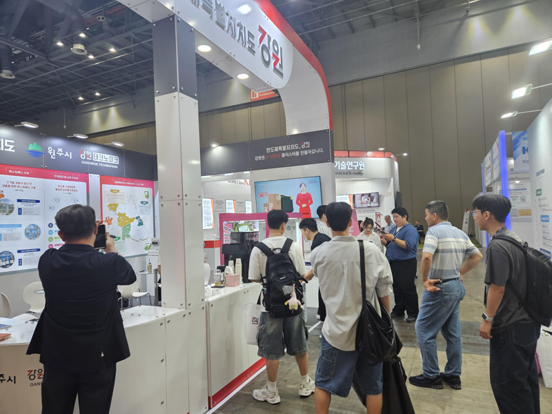 원주시, 나노코리아 2025’참가...반도체·나노 기업 유치 박차