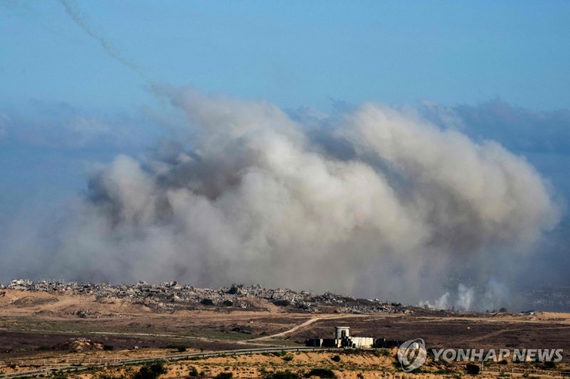 가자지구 휴전 협상 개시 (출처=연합뉴스)