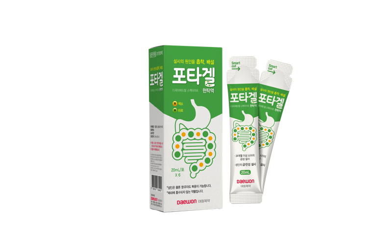 국민 지사제 대원제약 '포타겔' 5년째 판매량 1위 기록