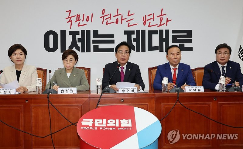 국민의힘 비대위 회의 (출처=연합뉴스)