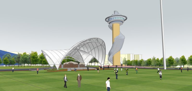 엑스포 잔디광장 공연시설 조감도.(속초시 제공, 재판매 및 DB 금지) 2025.7.7/뉴스1