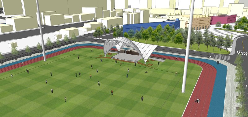 엑스포 잔디광장 공연시설 조감도.(속초시 제공, 재판매 및 DB 금지) 2025.7.7/뉴스1