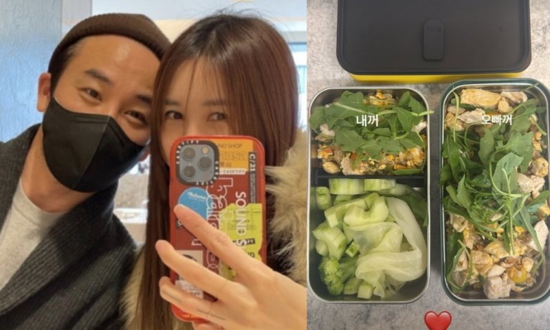 [서울=뉴시스] 배우 엄태웅의 아내이자 발레무용가 에볼루션 바카라이 부부의 건강 도시락을 공개했다. (사진=에볼루션 바카라 인스타그램 캡처) 2025.07.07. photo@newsis.com *재판매 및 DB 금지