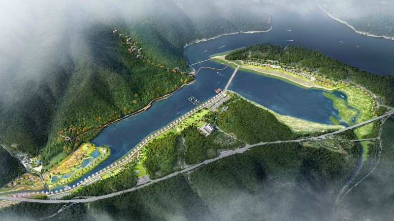 인제 빙어호 사계절 복합관광지 조성사업 조감도. 연합뉴스