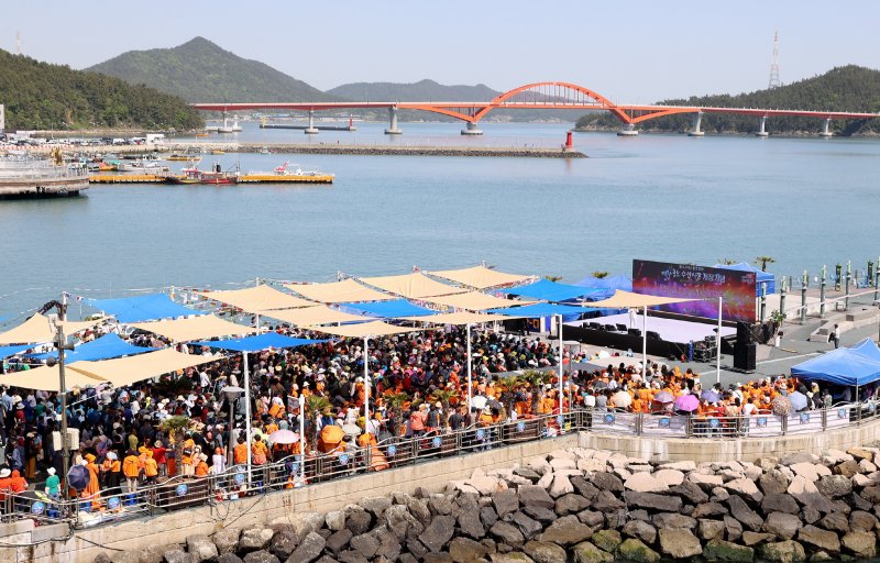 전남 강진군 마량면 마량놀토수산시장.(강진군 제공, 재배포 및 DB 금지) /뉴스1