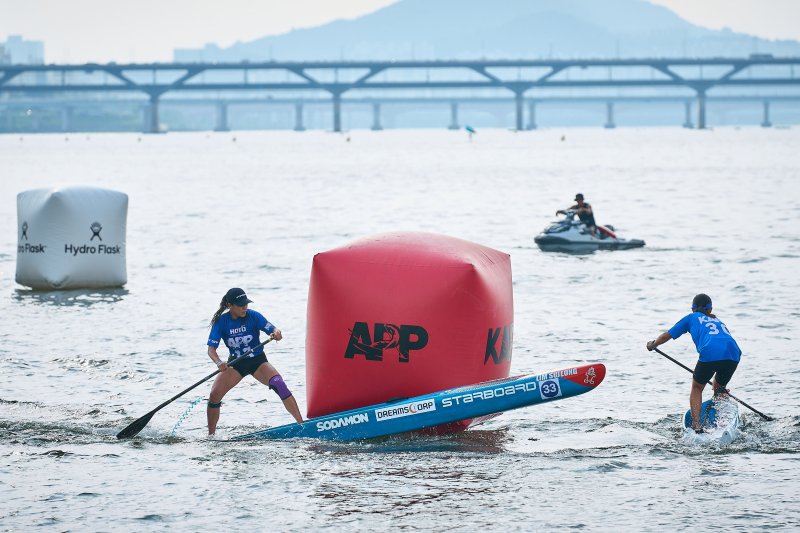2025 패들서프프로협회(APP) 월드투어 패들보드(SUP) 오픈이 지난 5, 6일 이틀 동안 서울에서 진행됐다. (대한패들서프프로협회 제공)