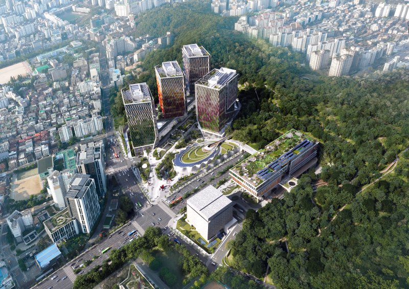강남 판 흔들 '서리풀 개발사업' 착공