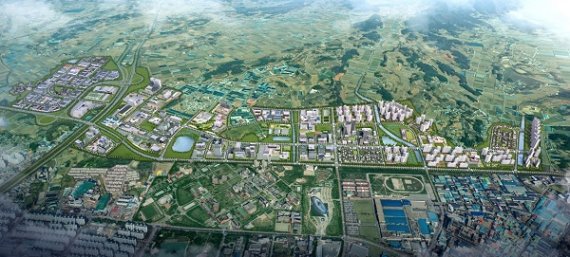 사진: 광주연구개발특구 첨단3지구 조감도 (광주광역시도시공사 제공)