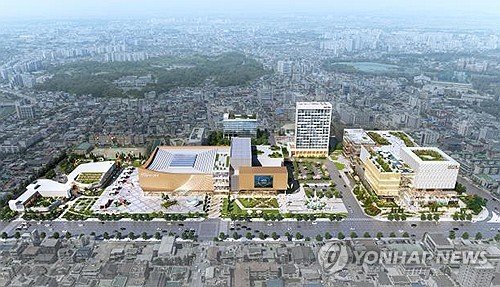 전주종합경기장 마이스 복합단지 개발 조감도 (출처=연합뉴스)