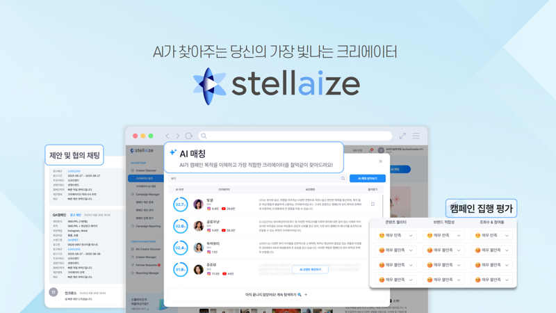 인크로스, AI 기반 콘텐츠 마케팅 플랫폼 ‘스텔라이즈’ 그랜드 오픈