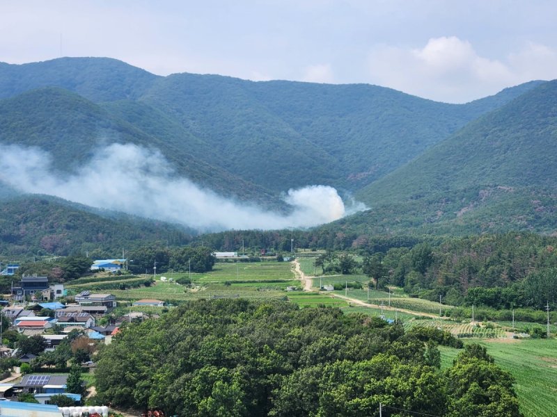 경주 산불 (출처=연합뉴스)